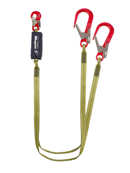 Строп искробезопасный двойной с амортизатором аТ22