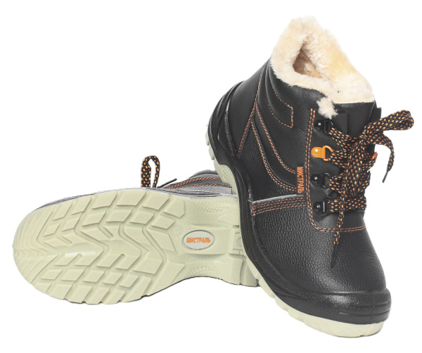 Ботинки рабочие с искусственным мехом МИСТРАЛЬ (2)