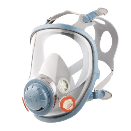 Полнолицевая маска Jeta Safety c с покрытием линзы ChemShield, размер М, в компл. салф. из микрофиб.