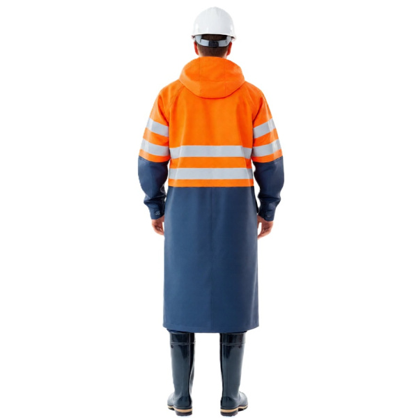 Плащ сигнальный мужской НЕВА (NEVA) NF-09, оранжевый(1)