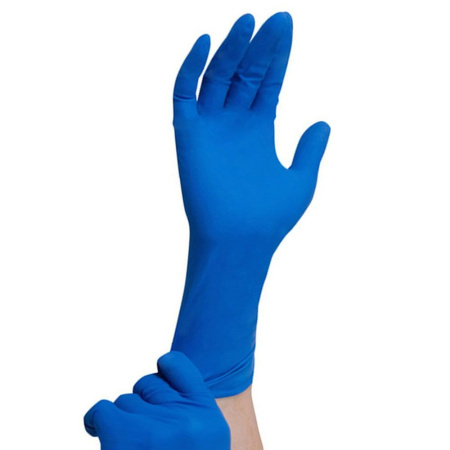 Перчатки мед.одноразовые нестерильные ЛАТЕКСНЫЕ, BENOVY, неопудр. повыш. прочности High Risk