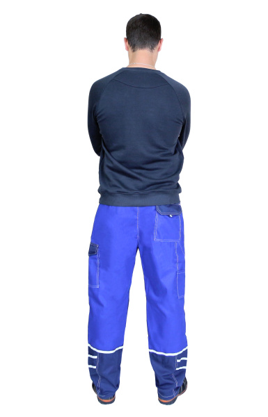 Костюм рабочий мужской NORDIC с брюками, василек(3)