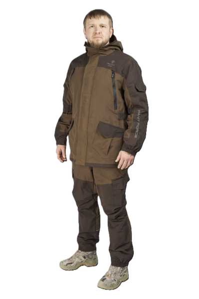 Костюм демисезонный мужской Gorka NEXT Demi (TASLAN), L.Brown 21_D.Brown 22 (2)