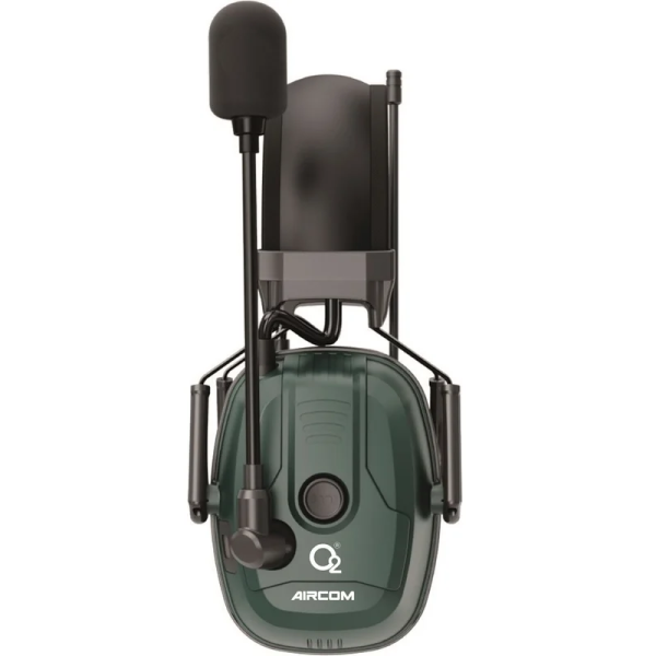 Наушники с рацией О2 Aircom 1000 cо стандартным огловьем(1)