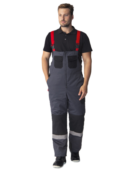 Костюм Фаворит-Мега  зимний, куртка дл., п_комб т.серый с черн. (2)