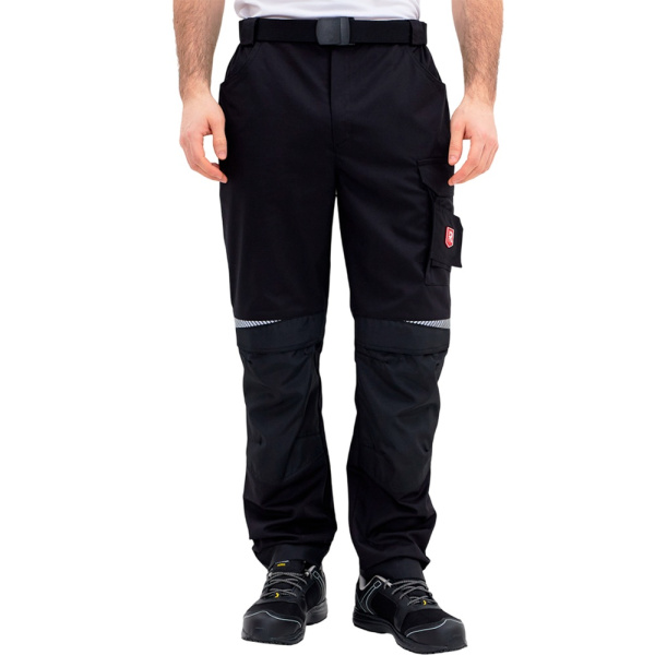 Брюки рабочие мужские летние RONTA BR271 черные, арт. КОС271.2(БР)(1)