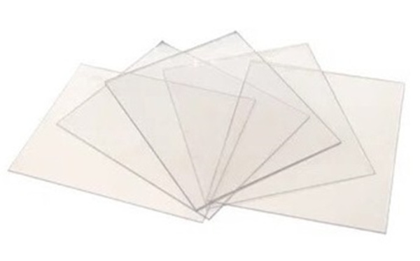 Стекло защитное прозрачное 110х90 мм (поликарбонат)