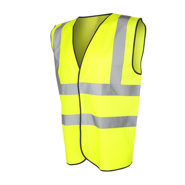 Жилет сигнальный повышенной видимости, желтый (арт. GRC-V12)