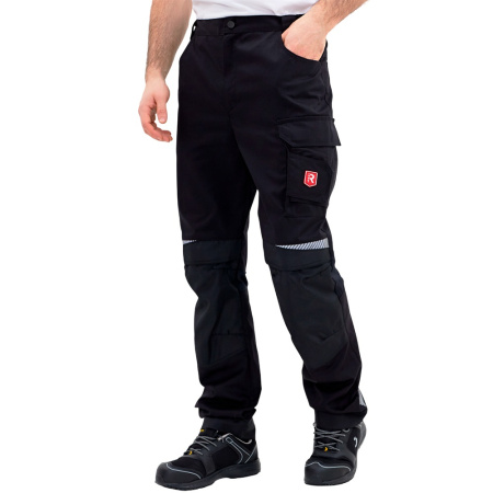 Брюки рабочие мужские летние RONTA BR271 черные, арт. КОС271.2(БР)