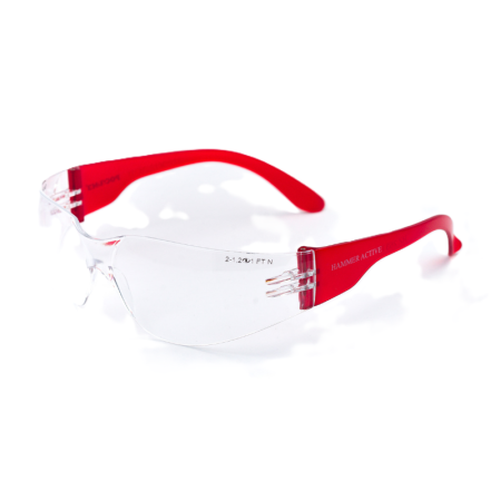 Очки защитные открытые О15 HAMMER ACTIVЕ АЛМАЗ (2С-1,2 PC) с мягким носоупором