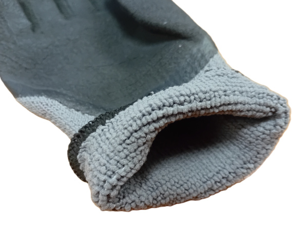 Перчатки Libry утепленные двухслойные из полиэстера с покрытием из вспененного латекса, артикул KPDP10(9)