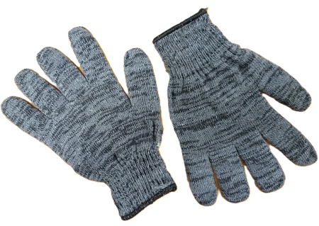 Перчатки рабочие полушерстяные двухслойные 10 класс вязки (2-ой оверлок)(3)
