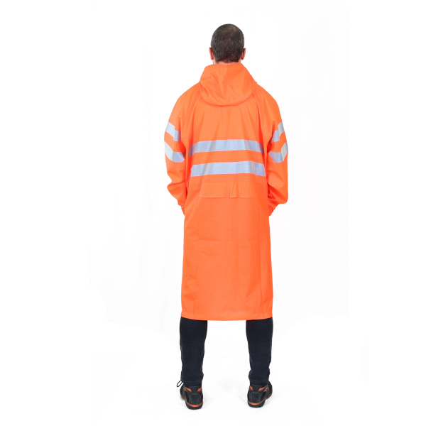 Плащ сигнальный мужской НЕВА (NEVA) NF-01, оранжевый(2)