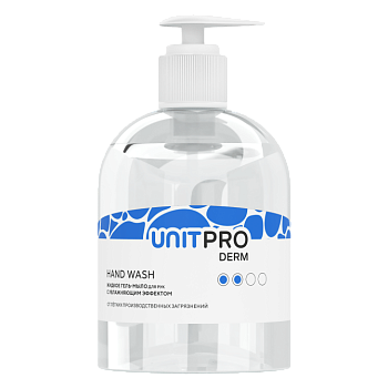 UNITPRO DERM HAND WASH жидкое крем-мыло с увлажняющим эффектом