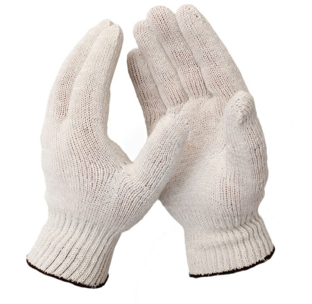 Перчатки хб 5-нитка 10 класс вязки