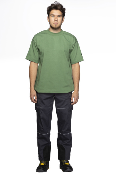 Футболка мужская HARLA, оливковая (2)