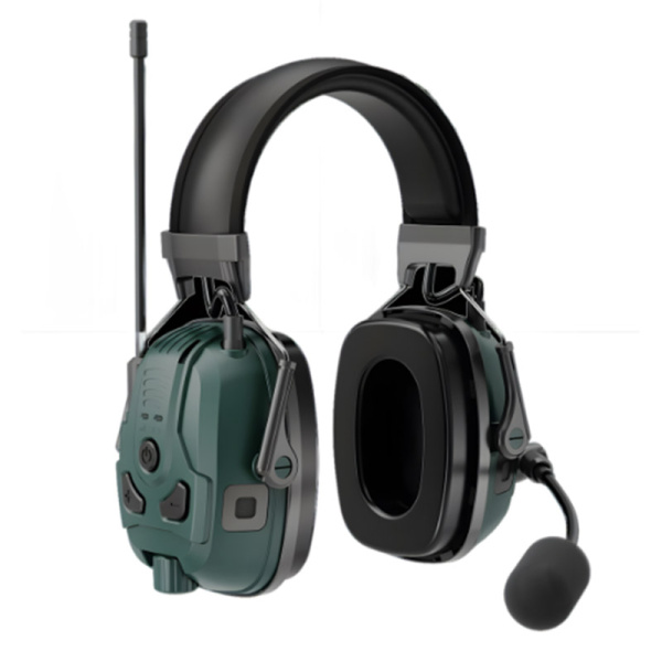 Наушники О2 Aircom 1020 cо стандартным огловьем и встроенной рацией с Bluetooth