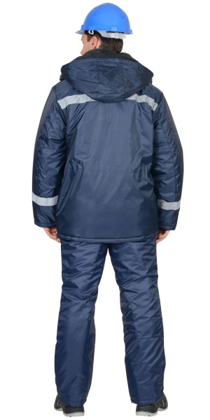 Куртка Север-4 дл.зимняя, цв.т.синий, тк. Оксфорд (1)